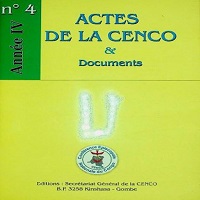 Actes de la CENCO et Documents N°4